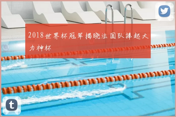 2018世界杯冠军揭晓法国队捧起大力神杯