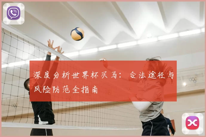 深度分析世界杯买马:合法途径与风险防范全指南