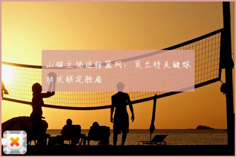 山猫主场逆转篮网，莫兰特关键球助攻锁定胜局