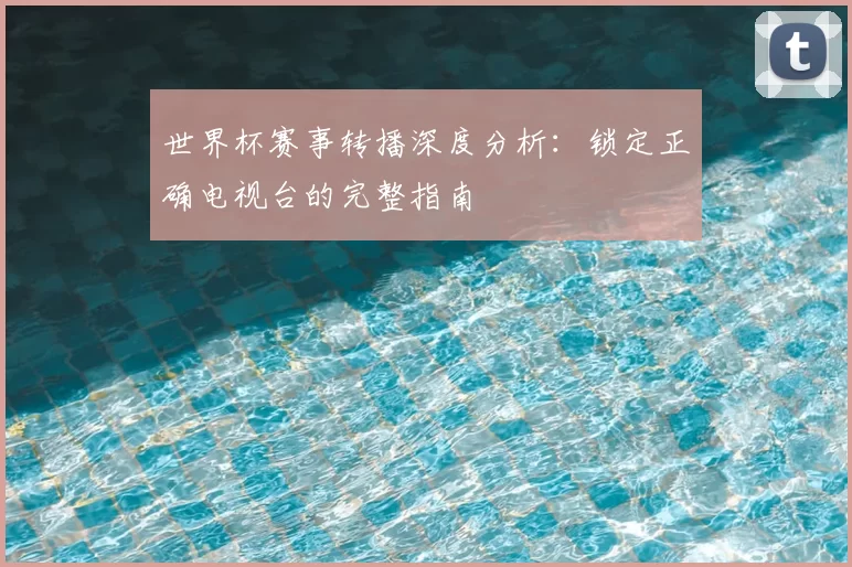 世界杯赛事转播深度分析：锁定正确电视台的完整指南